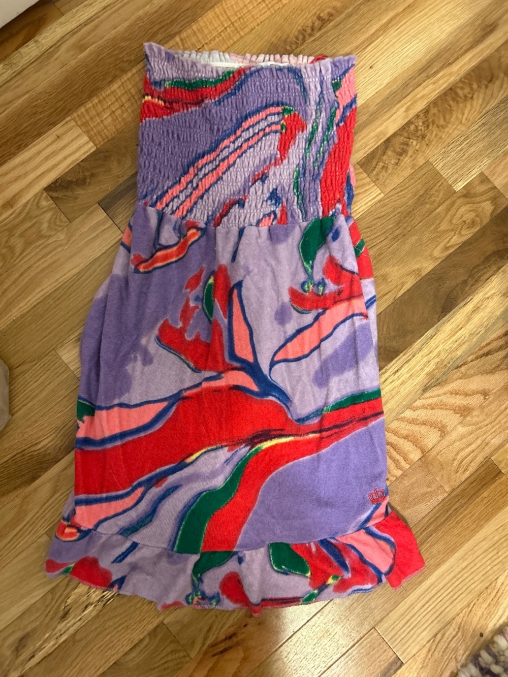 Terry beach cover dress juicy couture